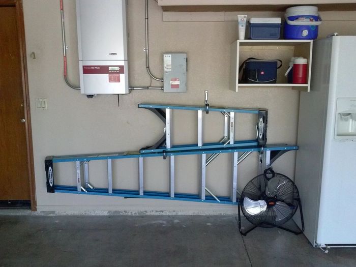 GARAGE WALL/AFTER